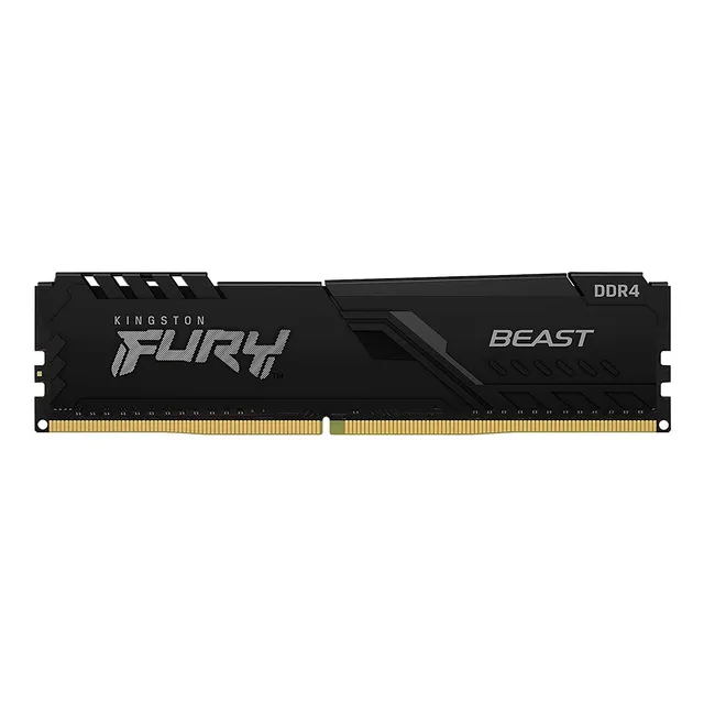 Memoria RAM Fury Beast gamer color negro 8GB 1 Kingston KF432C16BB/8