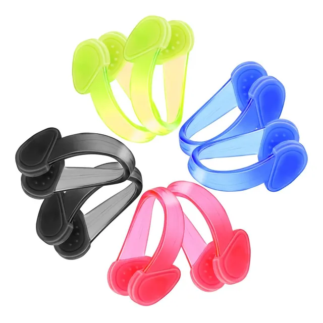 8 Tapon Nariz Natacion Para Niño Clip Silicona Adulto