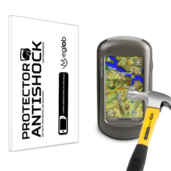 Lamina Protector Pantalla Anti-shock Gps Garmin Oregon 450t