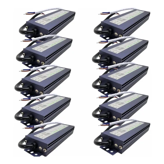 Fuente De Poder 12v 100w De 8 Piezas Y 7 Piezas De 60w Ip65