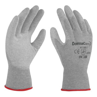 6par Guante Antiestático De Nylon Y Carbono 51-100 Dermacare 6par Guante Antiestático De Nylon Y Carbono 51-100 Dermacare