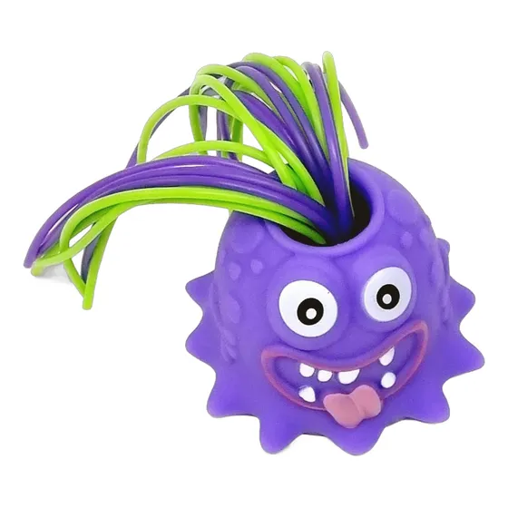 Puxar O Cabelo E Gritar Com Brinquedos De Criança Monstruosa