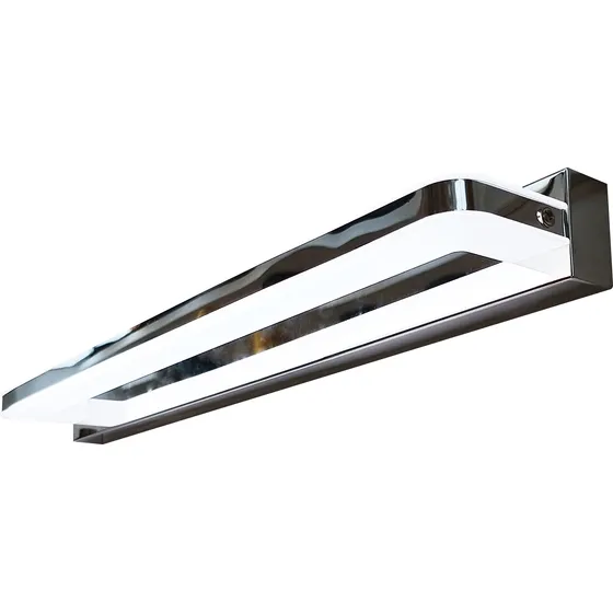 Lampara Aplique De Pared 12w 6k Cromada