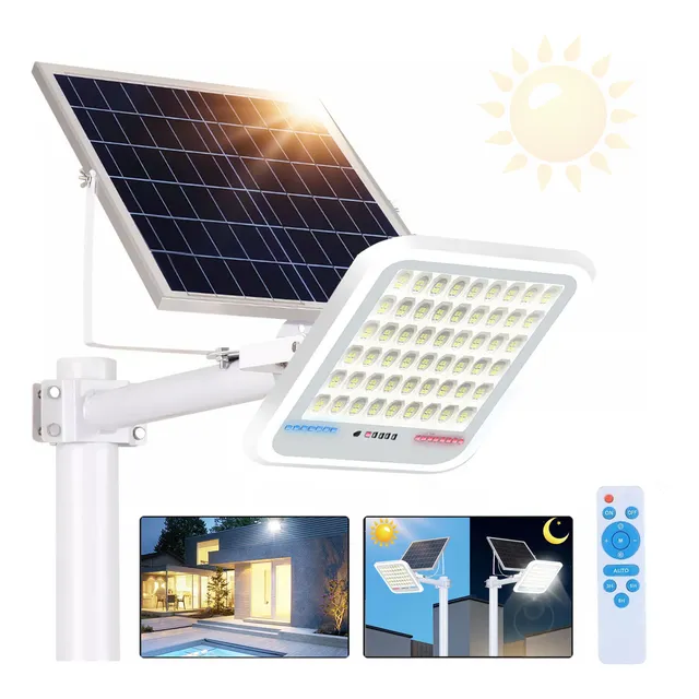 Lámpara Led Solar Luminaria Suburbana Alumbrado Publico 600w