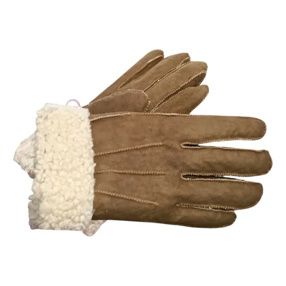 Guantes Cuero Con Corderito. Consultar Por Talles Y Colores