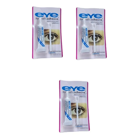 Cola Cílios Branco Maquiagem E Beleza 3 Un  Eye
