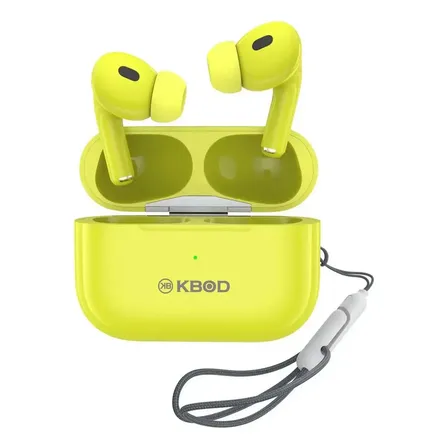 Audifono Inalambrico Bluettoth Manos Libres Kbod Twsc4 Color Color Amarillo