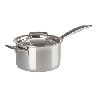 Panela Molheira Com Alça 3-ply18cm 2,8l Aço Inox Le Creuset Panela Molheira Com Alça 3-ply18cm 2,8l Aço Inox Le Creuset
