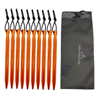 Estacas De Alumnio Para Camping 10 Piezas Incluye Funda Estacas De Alumnio Para Camping 10 Piezas Incluye Funda