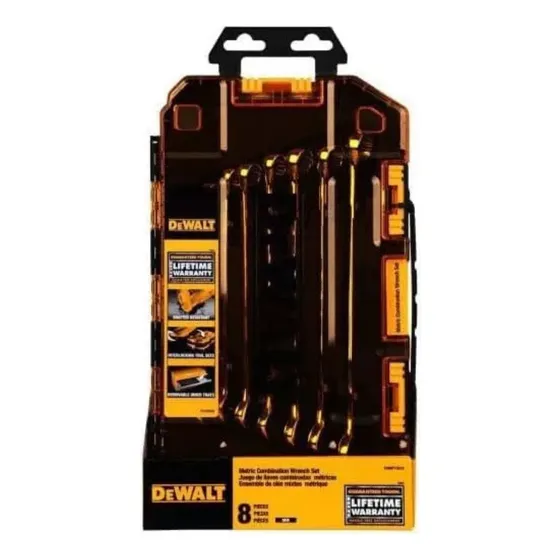 Set 8 Llaves Combinadas De 10 A 17mm Dewalt Dwmt73810