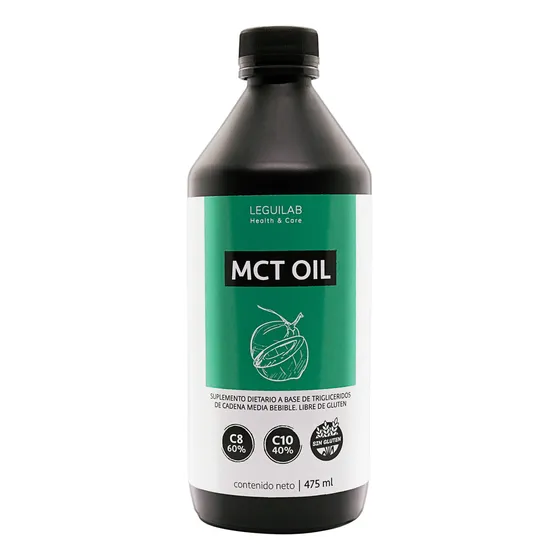 Leguilab Mct Oil Suplemento Trigliceridos Bebible X 475ml 6c