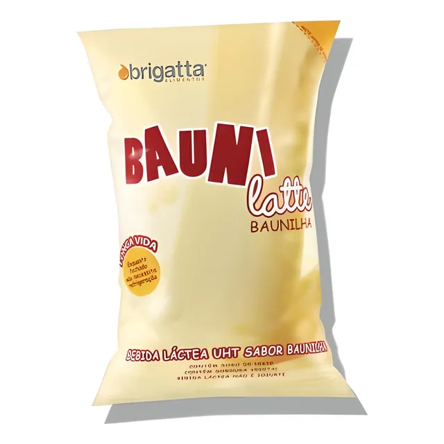 Bebida Láctea Sorvete Expresso Brigatta Baunilha 2l - 10un