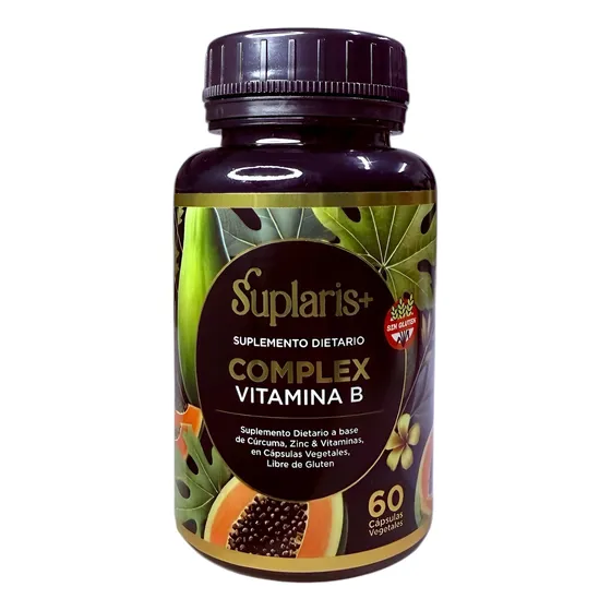 Vitamina B Complex Veganis Suplaris+ X 60 Cápsulas