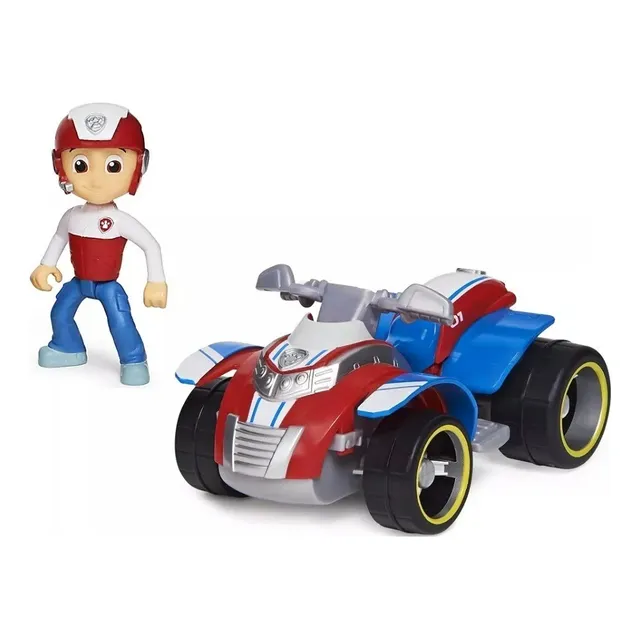 Paw Patrol Patrulla Canina Ryder Con Vehículo De Rescate Atv
