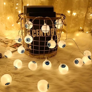 Serie De Ojos Luz Led Decoracion Hallowen Dia De Muertos Serie De Ojos Luz Led Decoracion Hallowen Dia De Muertos