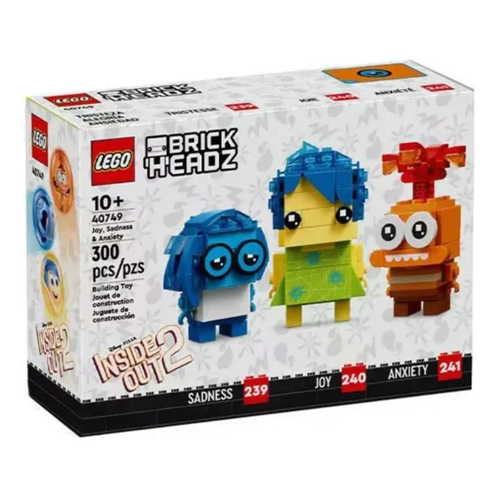 Lego Divertidamente -tristeza, Alegria E 40749 Quantidade De Peças 300