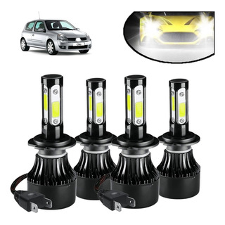 Kit De Faros Led Delanteros De 4 Lados 12000lm For Renault Kit De Faros Led Delanteros De 4 Lados 12000lm For Renault