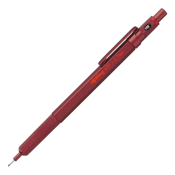 Rotring 600 - Portaminas 0,7 Mm Rojo