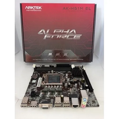 Tarjeta Madre H61-m Socket 1155 Ddr3 Intel 2da Y 3ra Gen