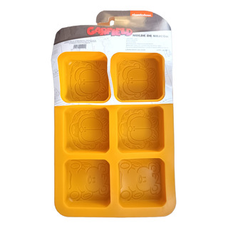 Molde De Silicón Para Hornear Galletas, Chocolates Garfield Molde De Silicón Para Hornear Galletas, Chocolates Garfield