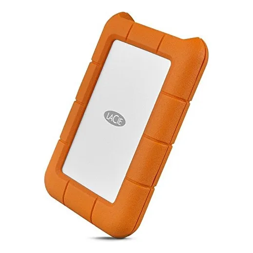 Lacie Rugged Secure 2tb External Hard Drive Portable Model Stfr2000403