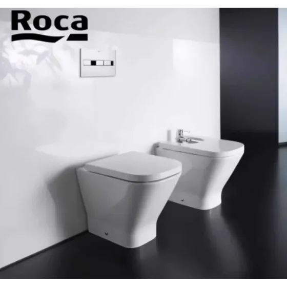 Roca Bidet Blanco Brillante Gap Descarga Pared/piso 0189