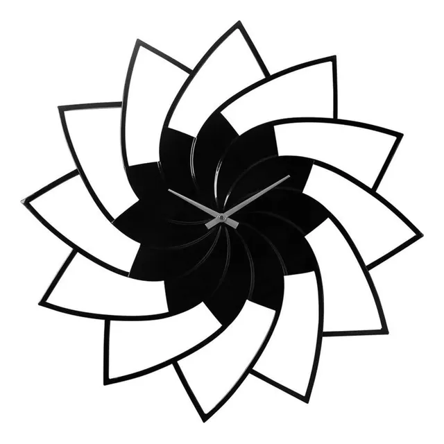 Reloj Pared Decorativo Estilo Nordico Flor Sol Creativa Para