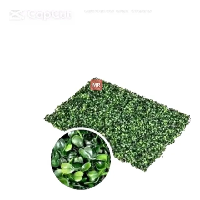 Sintético Follaje Césped Hojas Verde Pared Decorativo Casa