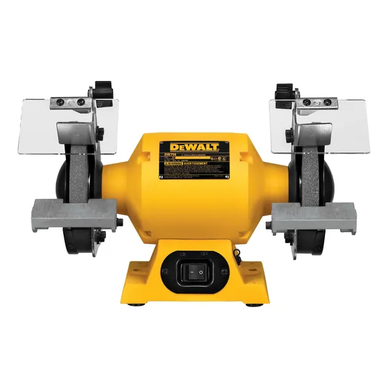 Esmeril De Banco 6 PuLG 5/8hp 3.450rpm Eje 1/2  Dewalt Dw756