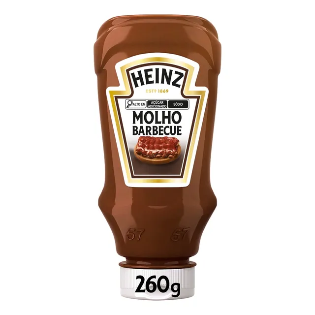Molho Barbecue Heinz 260g, 1 unidade