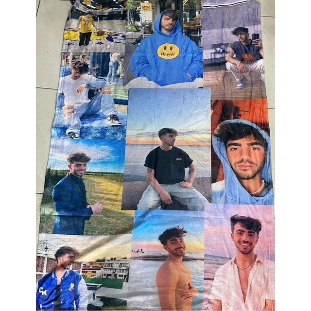 Frazada Cobija Youtuber Fede Vigevani Collage Suave