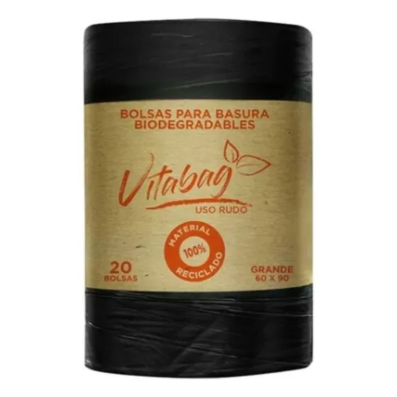 Rollo Bolsas De Plástico Biodegradable Grande Para Basura