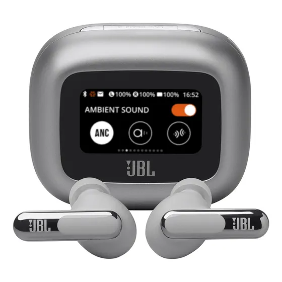 Auriculares Inalámbrico Jbl Live Beam 3 Silver