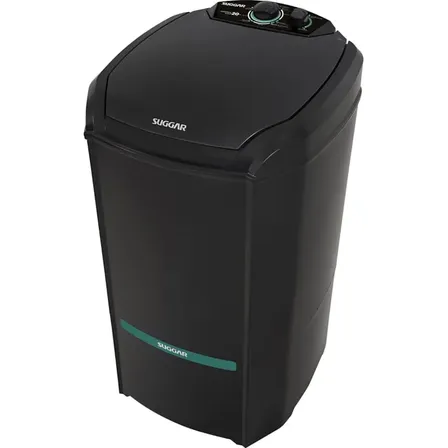 Máquina De Lavar Semi-automática Suggar Lavamax Eco Hasta 20kg - Preto 127v