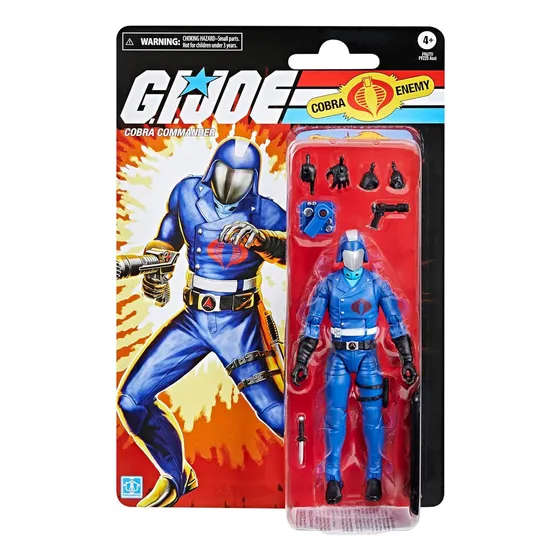 G.i. Joe Classified Series Retro Cardback Cobra Commander