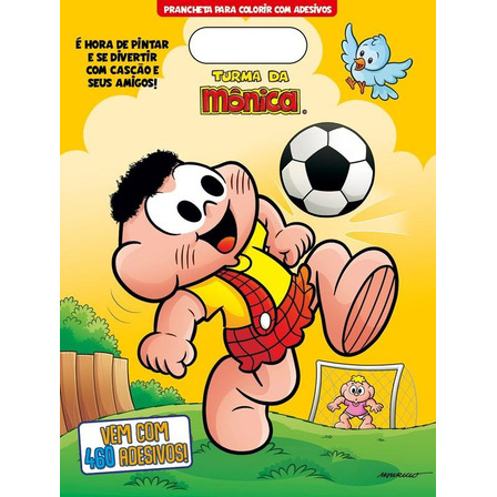 Turma Da Mônica - Prancheta Para Colorir Com Adesivos - Cascão, De On Line A. Editora Online, Capa Mole Em Português, 2021 Turma Da Mônica - Prancheta Para Colorir Com Adesivos - Cascão, De On Line A. Editora Online, Capa Mole Em Português, 2021