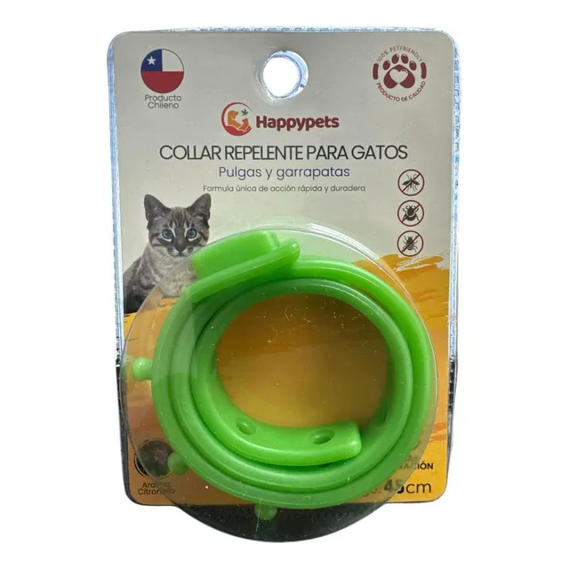 Collar Repelente De Pulgas Y Garrapatas Para Gatos Azul