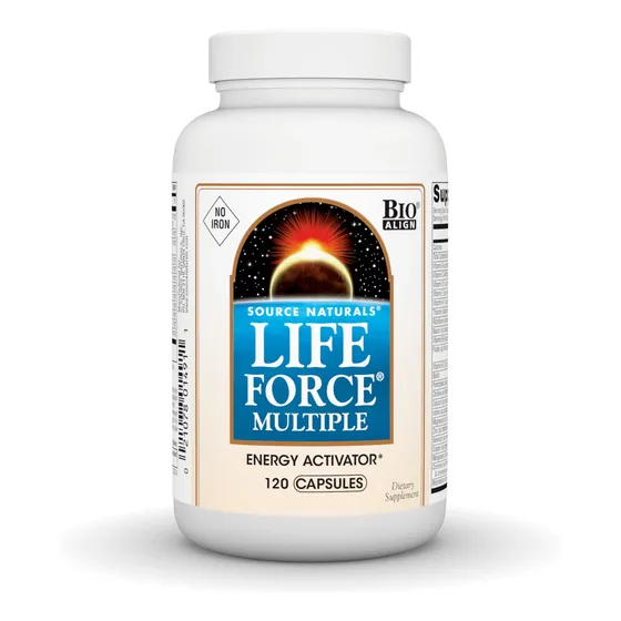 Suplemento Source Naturals Life Force Multiple 120 Cápsulas