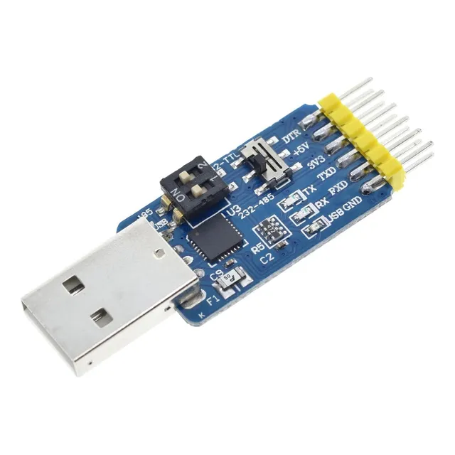 Conversor Serial Usb Cp2102 6 En 1 Ttl Rs232 Rs485 Max3485