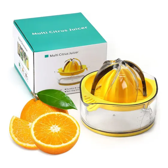 Buyaobl Exprimidor Manual Limon Fruta Jugo Naranja Bpa Taza