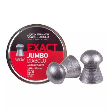 Balines Jsb Exact Jumbo Diabolo Cal 5,5 15,89gr Lata X250