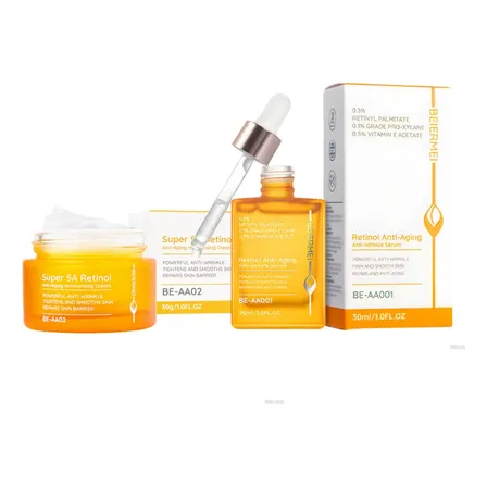 Kit Beiermei Pele Madura: Sérum Retinol + Creme Facial 30ml