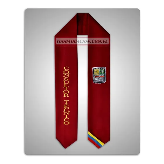 Estola Bordada Consultor Técnico Universidad De Carabobo, Uc