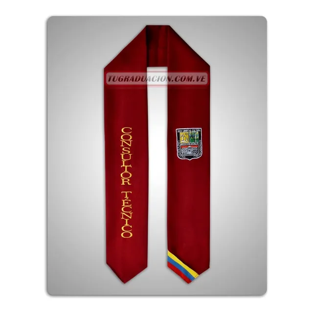 Estola Bordada Consultor Técnico Universidad De Carabobo, Uc