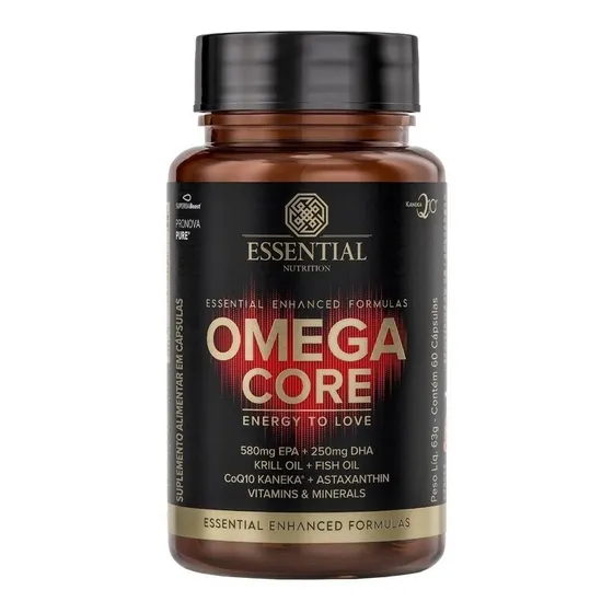Ômega Core Essential Nutrition 60 Cápsulas