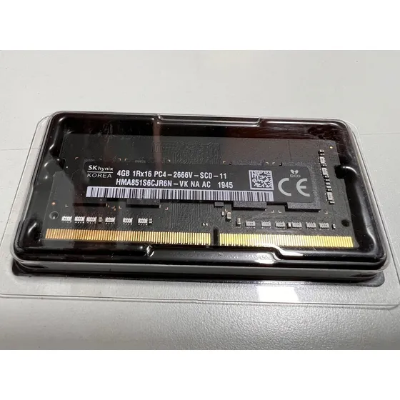 Memorias So-dimm Hynix 8gb (4gb X 2) Ddr4 Pc4-2666 Apple New