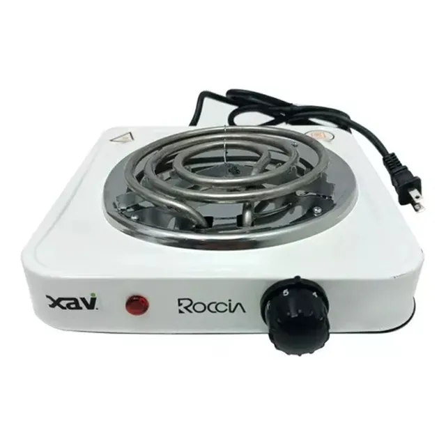 Cocina Electrica 1 Hornilla Espiral Metalica 110 Roccia 0665