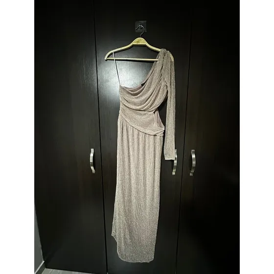Vestido De Fiesta Color Rose Gold