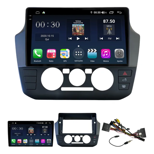 Multimidia Aikon Proton Vw Up 2018 Acima 4ram 64gb 4g 9'