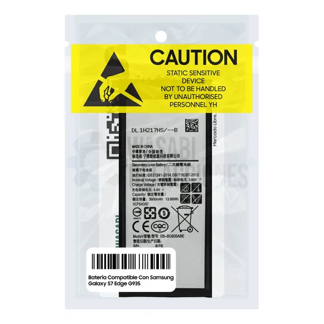 Bateria Pila Compatible Con Samsung Galaxy S7 Edge G935